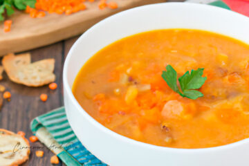 red lentil soup